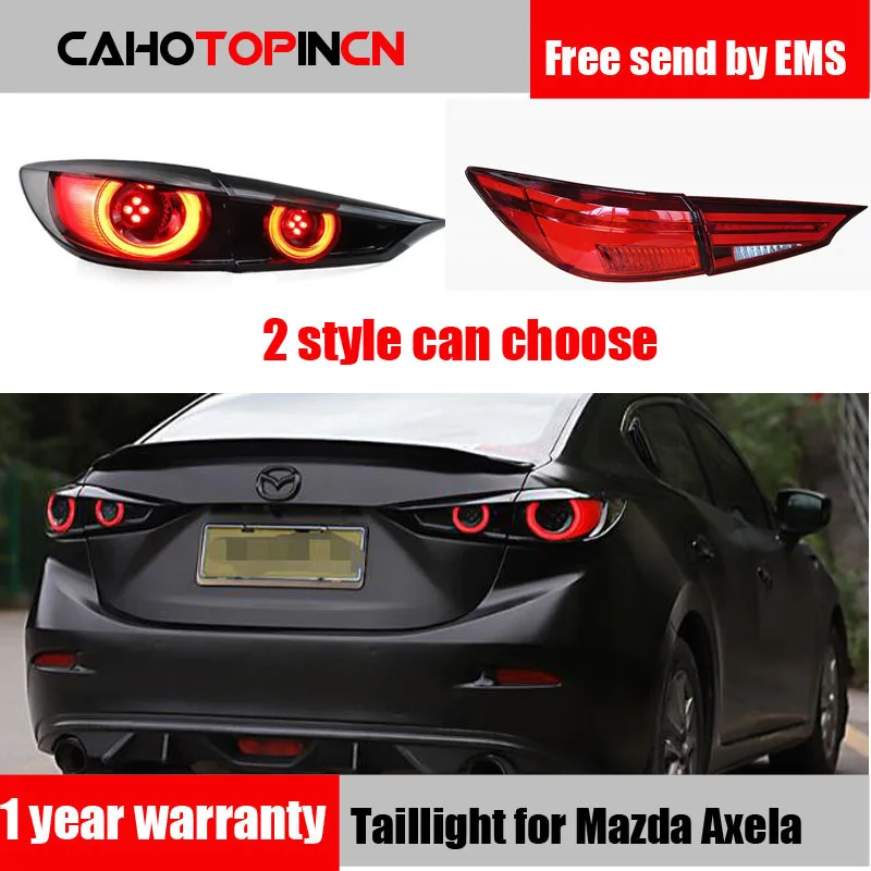 2 шт. для Mazda3 Axela 2014 2015 2016 2017 хвост светильник s Mazda 3 M3 светодиодный фонарь задний Certa
