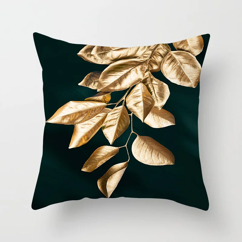 

Nordic Geometric Series Peachskin Hugging Pillow Case Luxury Gold Decorative Cushion Cover Home Sofa Throw Pillowcase 45x45cm