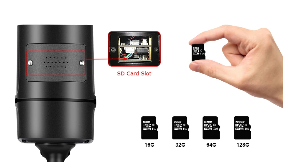 ANRAN 1080P ip-камера беспроводная камера безопасности наружная HD камера наблюдения ночного видения домашняя камера с Wi-Fi Металлическая Цилиндрическая камера видеонаблюдения