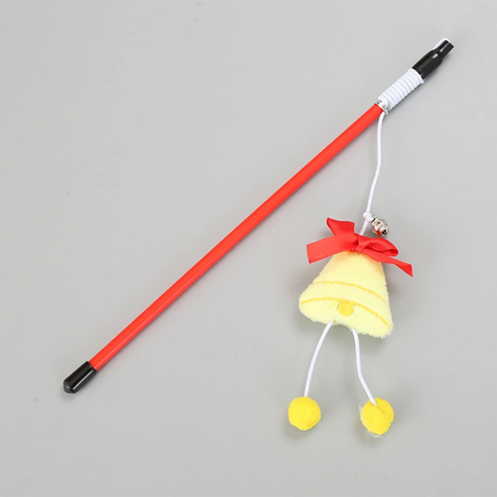 5 шт./компл. игрушечная палочка для кошек с колокольчиком|Игрушки кошек| |