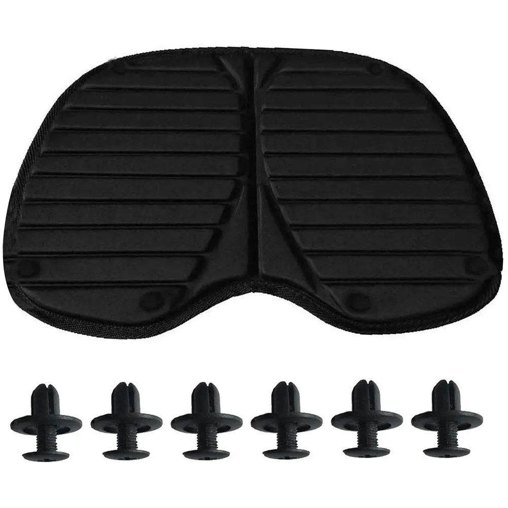 

Kayak Seat Cushion Comfort Non-Slip Paddling Canoe Pad with Screws Kayak Support Antiskid Cushiony Inflatable Boat Pad Padded