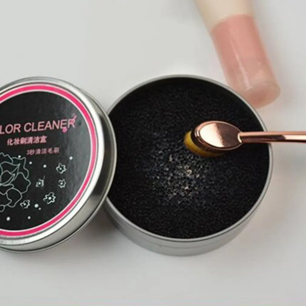 Многофункциональная Кисть для макияжа губка кисть теней век сухой чистки