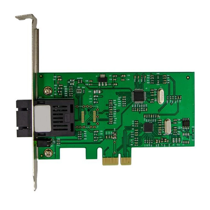 Pci E 100 м сетевой адаптер Ethernet Express X1 2 5G Sfp Sc сетевая Lan Карта Rtl8105E поддержка Ndis5