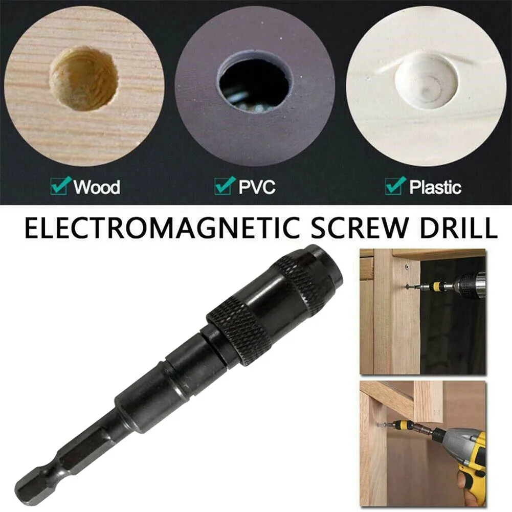 

Impact Magnetic Pivoting Bit Tip Holder Swivel Screw Drill Accessory Driver Adapter Hex Wrench Extension Drill Bits