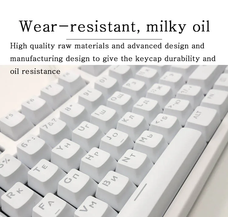 PBT Корейская клавишная крышка s MX Переключатель для logitech Cherry Mx Механическая клавишная крышка 104 клавиш