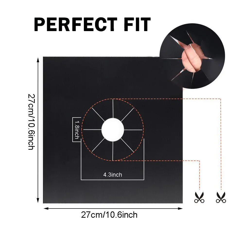 

Stove Protection Cover Protection Pad Gas Stove Protection Cover Kitchen Accessories Burner Protection Cover