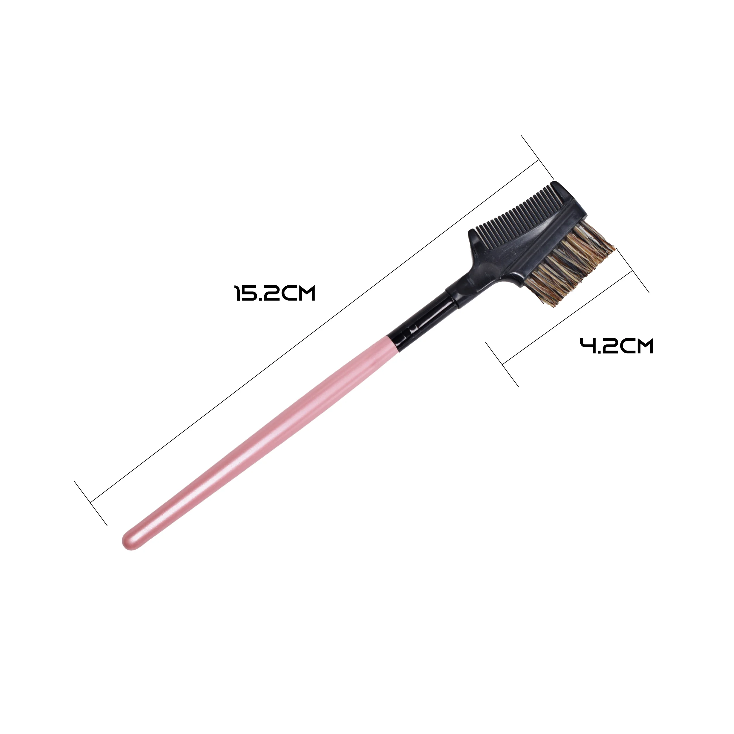 ShiningReal 1Pcs 2 in 1 Dual Use Eyebrow Comb Eyelashes Extension Applicator Brush Professional Cosmetics Beauty Make Up Brushes | Красота и