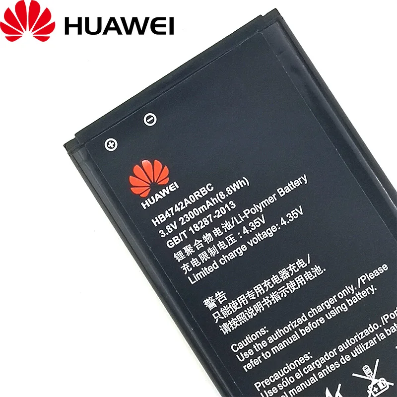 100% Оригинальный аккумулятор 2300mA HB4742A0RBC для телефона Huawei Honor 3C G630 G730 G740 | Мобильные