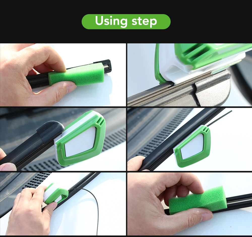 New Universal Auto Car Vehicle Green Windshield Wiper Blade Refurbish Repair Tool Restorer Scratch Kit Cleaner | Автомобили и