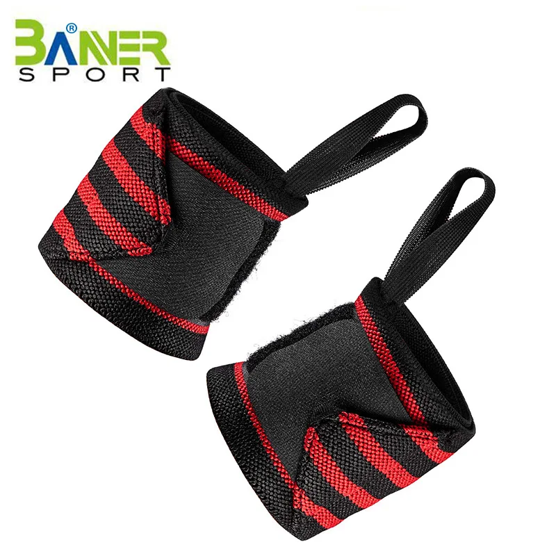 

Arm Elastic Wrist Support Brace Bandage Sweatband Dumbbell Wrist Support Horizontal Bars Pesi Palestra Sports Safety BY50HW