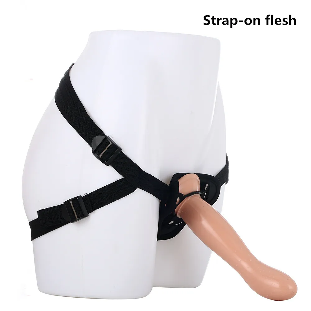 Новинка! Анальный фаллоимитатор на ремешке секс-игрушка для лесбийских пар флирт