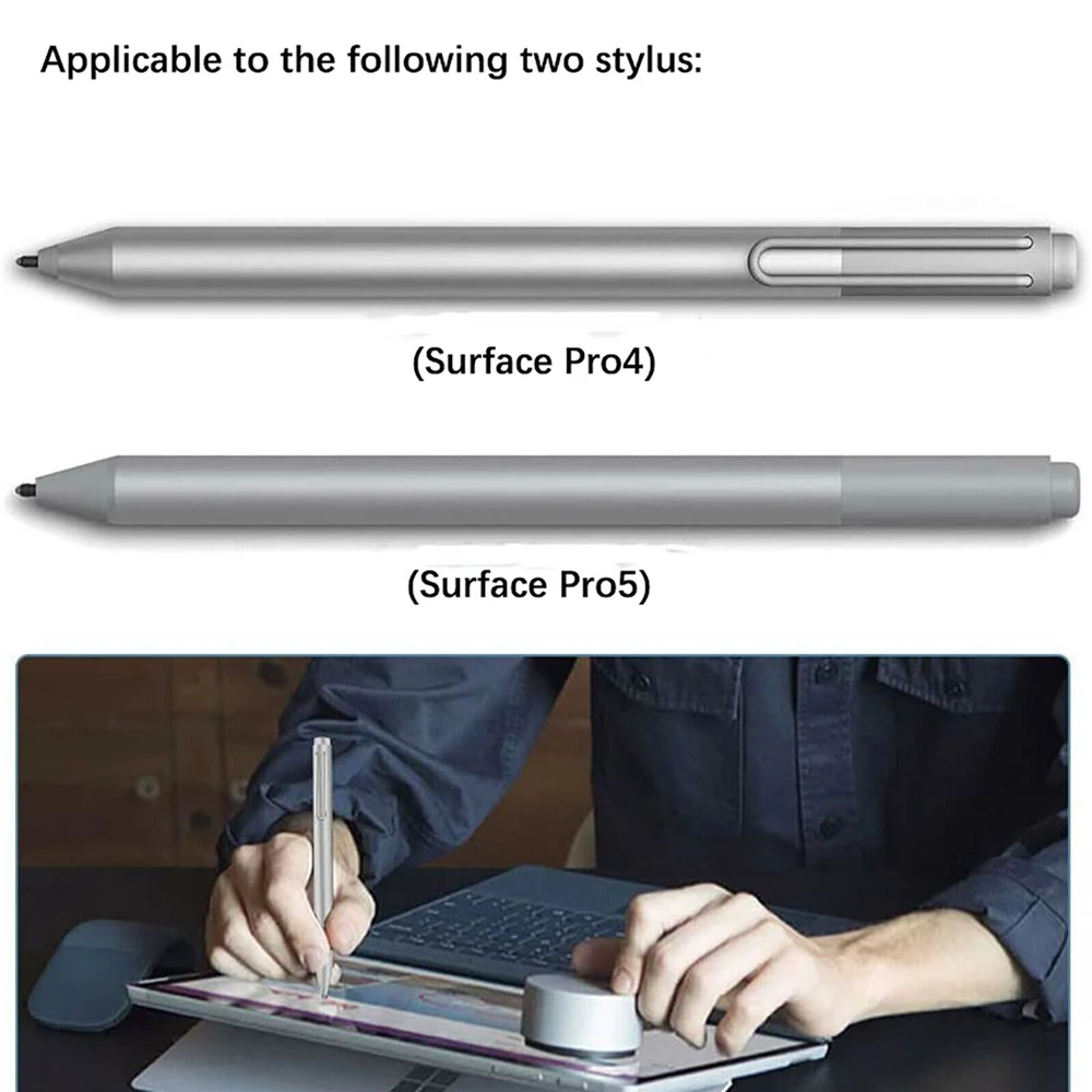 Наконечники для стилуса HB 2H B Microsoft Surface Pro 4 5 черные сменные наконечники