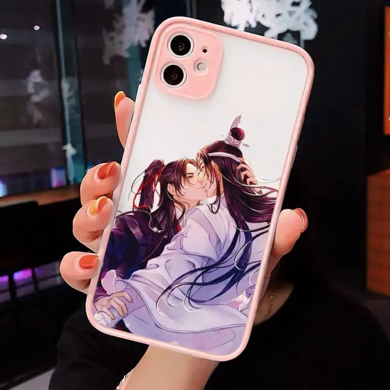 

Mo Dao Zu Shi Phone Case Matte Transparent For iPhone 12 Mini 11 Pro XR XS Max 7 8 Plus