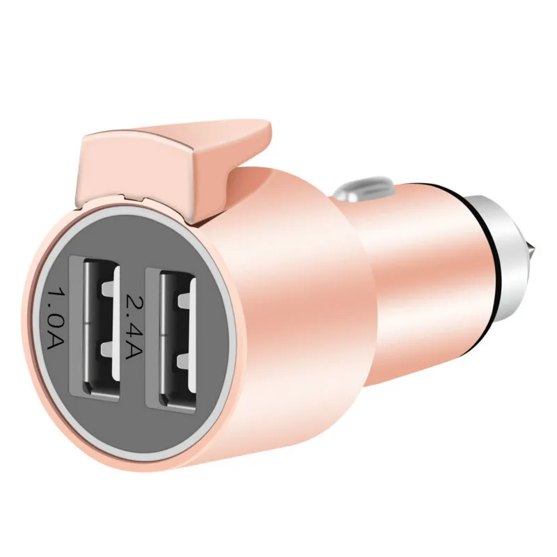 Новое универсальное быстрое зарядное устройство 3 в 1 автомобильное USB резак для