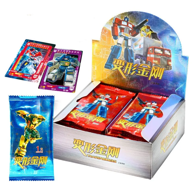 2021 nueva 240-288 Uds deformaci&oacute;n Robot colecci&oacute;n tarjetas de ni&ntilde;os chicos cumplea&ntilde;os regalo juego de mesa para cartas juguetes para Navidad en familia-4