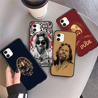 the big lebowski phone case for iphone 12 11pro max 11 xr xs max x 8 7 6 6s plus 5 5s se 2020 soft cover shell