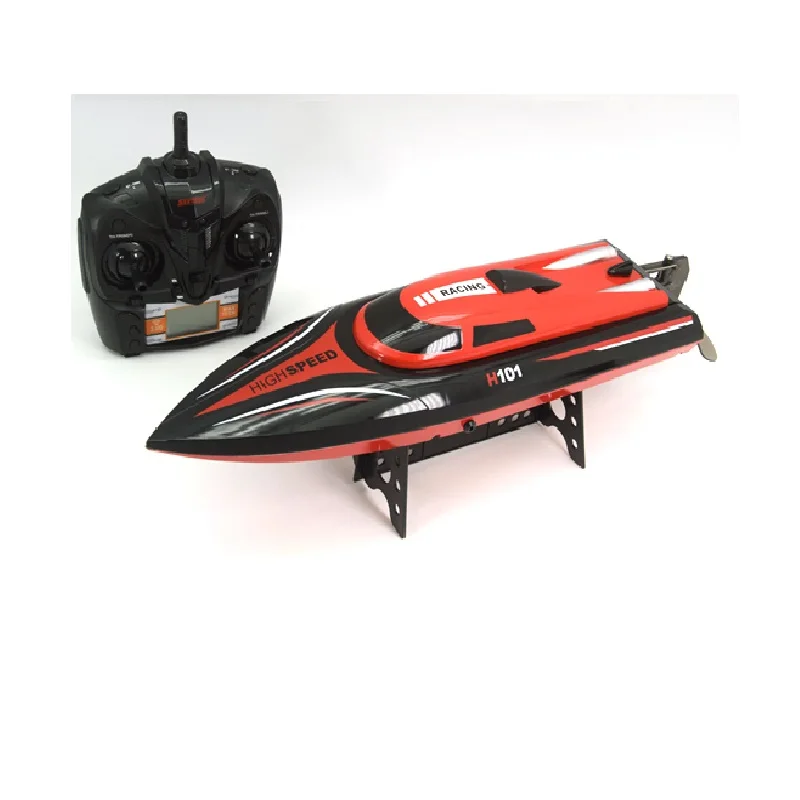 h101 rc лодка 24g 30 кмч скоростной гон