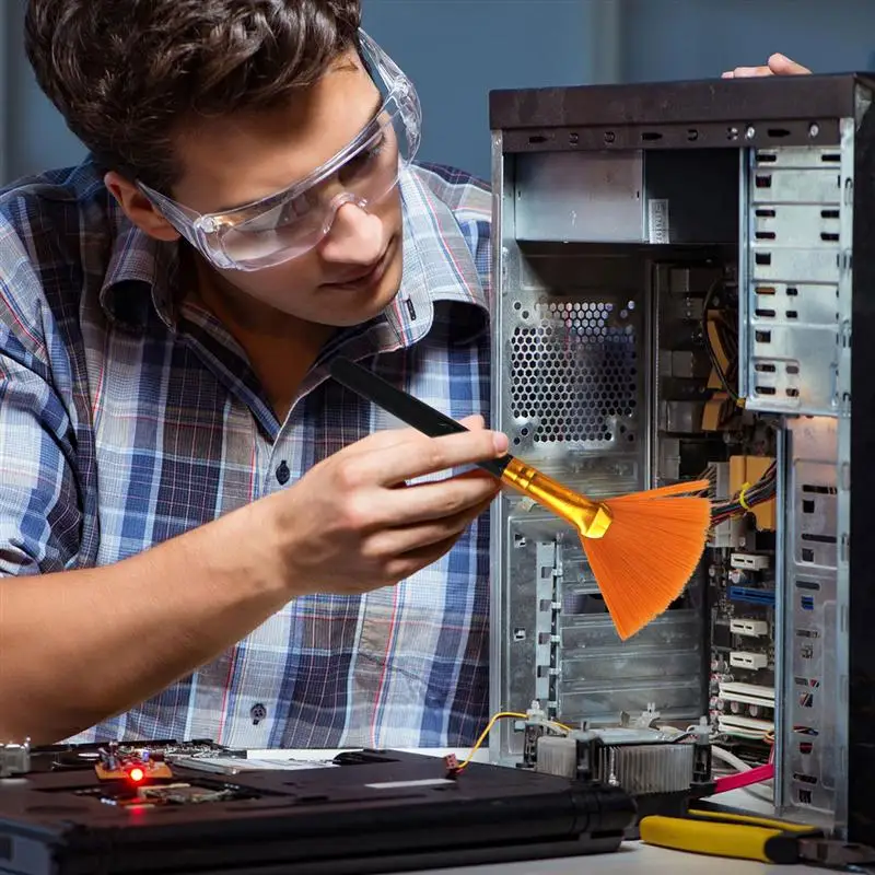 Портативная Антистатическая щетка комплект для чистки ноутбука клавиатуры