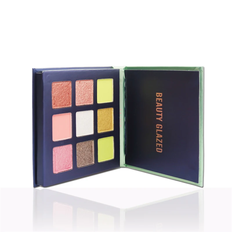 9 Colors Eyeshadow Makeup Pallete Glitter Shimmer Eyeshadows Palette Matte Powder Pigmented Eye Shadow Makeup Palette