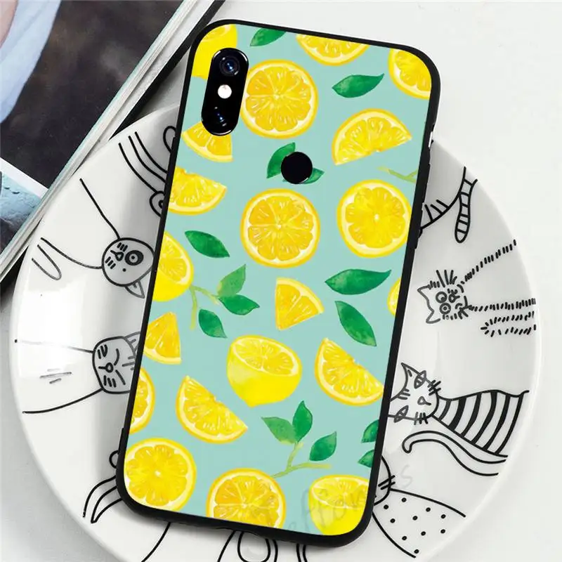 

lemon cute fruit cartoon painting Phone Case For xiaomi redmi 9 9a 8 8a 7 7a k30 k30pro k20 k20pro mi 9 9t 9se 10 10pro 10lite