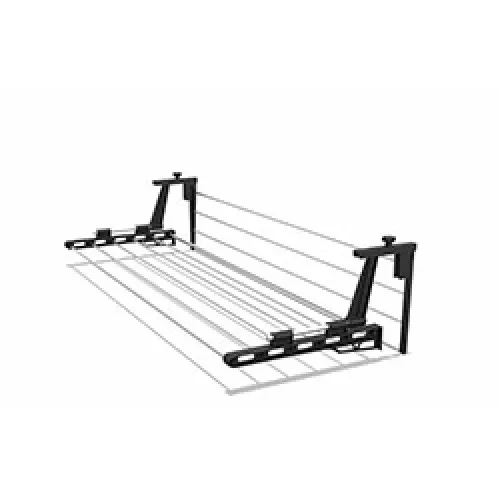 

Алюминиевая сушилка для балкона 8611 с подогревом