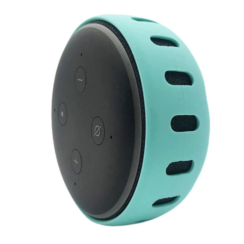 

X37D Silicone Case Compatible with A-mazon Echo Dot3 Bluetooth Speaker Protective Skin Case Cover with Multiple Color Options