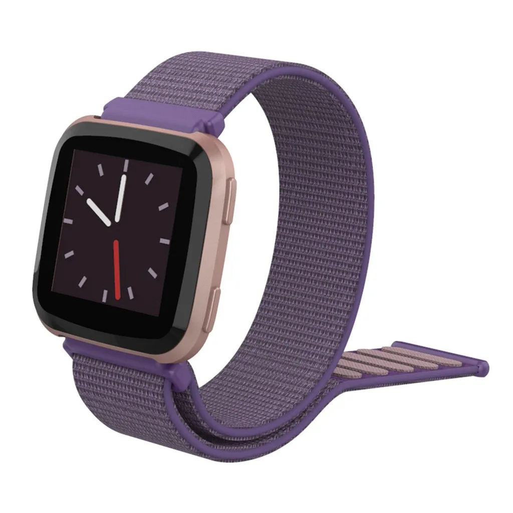 Для Fitbit Versa 2 ремешок Волшебная наклейка Нейлоновый Регулируемый сменный ремешок на запястье для Fitbit Versa 2 аксессуары FW3
