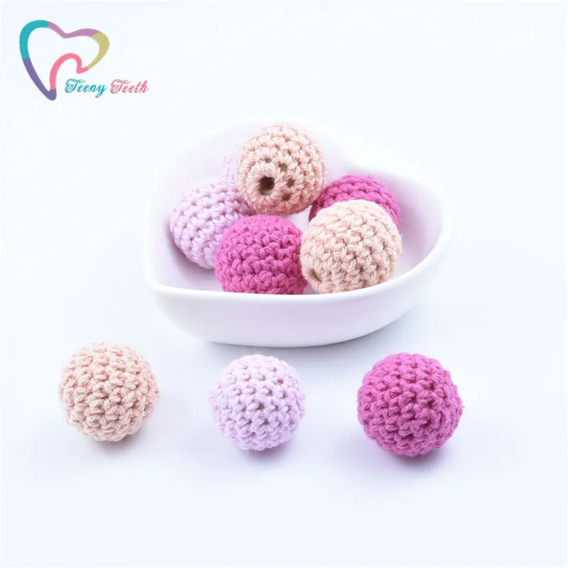 10 шт. деревянные бусины для прорезывания зубов 16 мм | Украшения и аксессуары