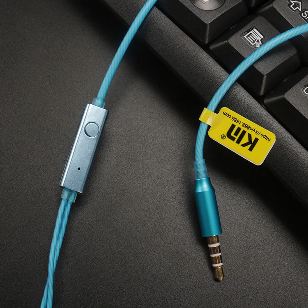 

100 pcs Universal 3.5mm metal Headphone Sports music fashion heavy bass earphones Earpiece For iPh/Xiaomi/Huawei/Samsung/PC