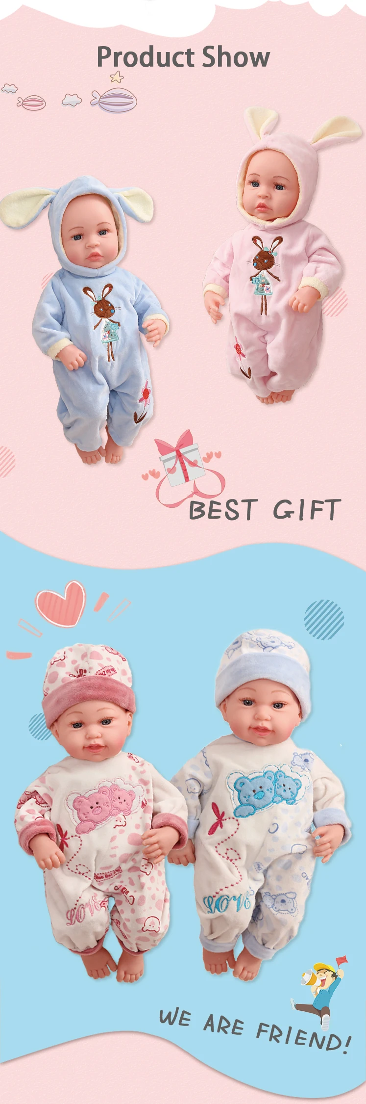 45 см ITOUCH функциональные детские куклы, говорящие на папе, маме, смеющиеся плачущие, силиконовые Реборн, Супер реалистичные для малышей, Boneca, подарок игрушки для девочек кукла реборн