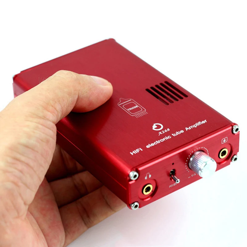 Предусилитель для наушников T0050 со встроенным аккумулятором и алюминиевым