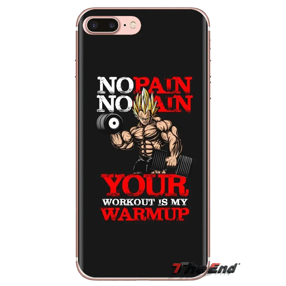Phone Shell Covers For Samsung Galaxy S3 S4 S5 Mini S6 S7 Edge S8 S9 S10 Plus Note 3 4 5 8 9 Dragon Ball Z training to beat guko |
