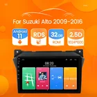 Автомобильный радиоприемник на Android 11 RDS 2 + 32 ГБ для Suzuki Alto 2009 2010 2011 2012 2013 - 2016 GPS Навигация стерео Мультимедийный Плеер Carplay