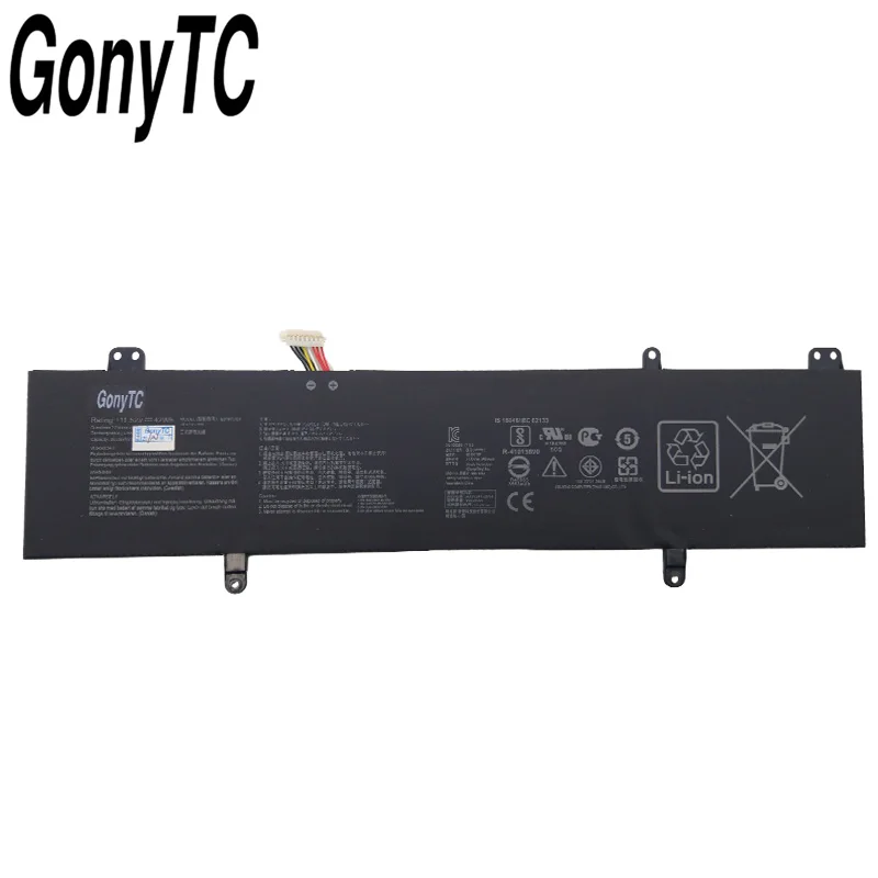 Оригинальный аккумулятор GONYTC 42 Вт B31N1707 3ICP5/57/81 для ASUS VivoBook S14 S41OUQ S41OUN S41OVN