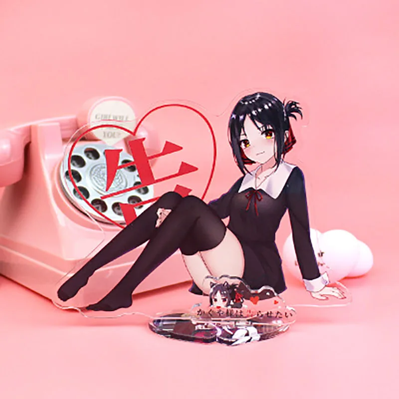 

Anime Kaguya-sama: Love Is War Cute Figure Acrylic Stand Model Toys Action Figure Decoration Cosplay Collectible Gifts Decor