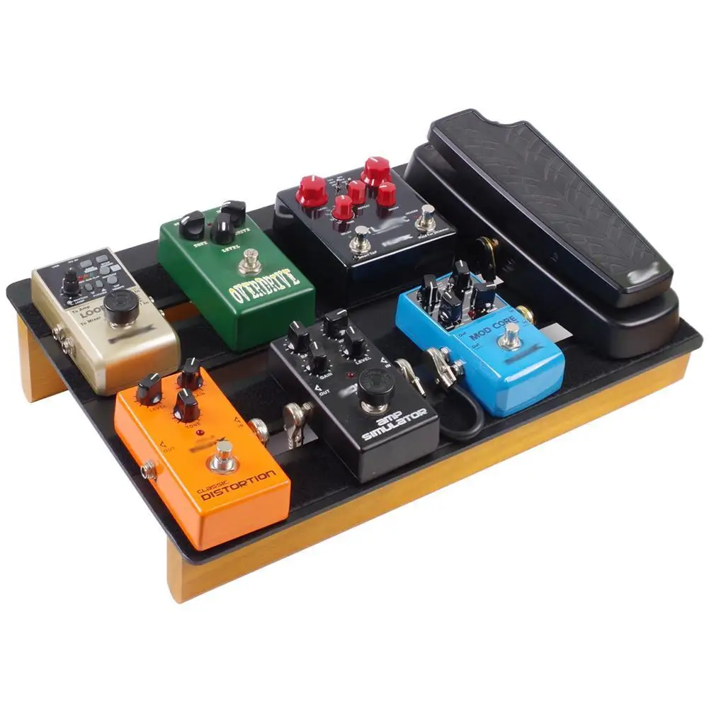 

1 Set Aluminum Alloy RPB5-M2 Guitar Electric Guitar Effect Pedal Board Set Musical Instrument Accessories