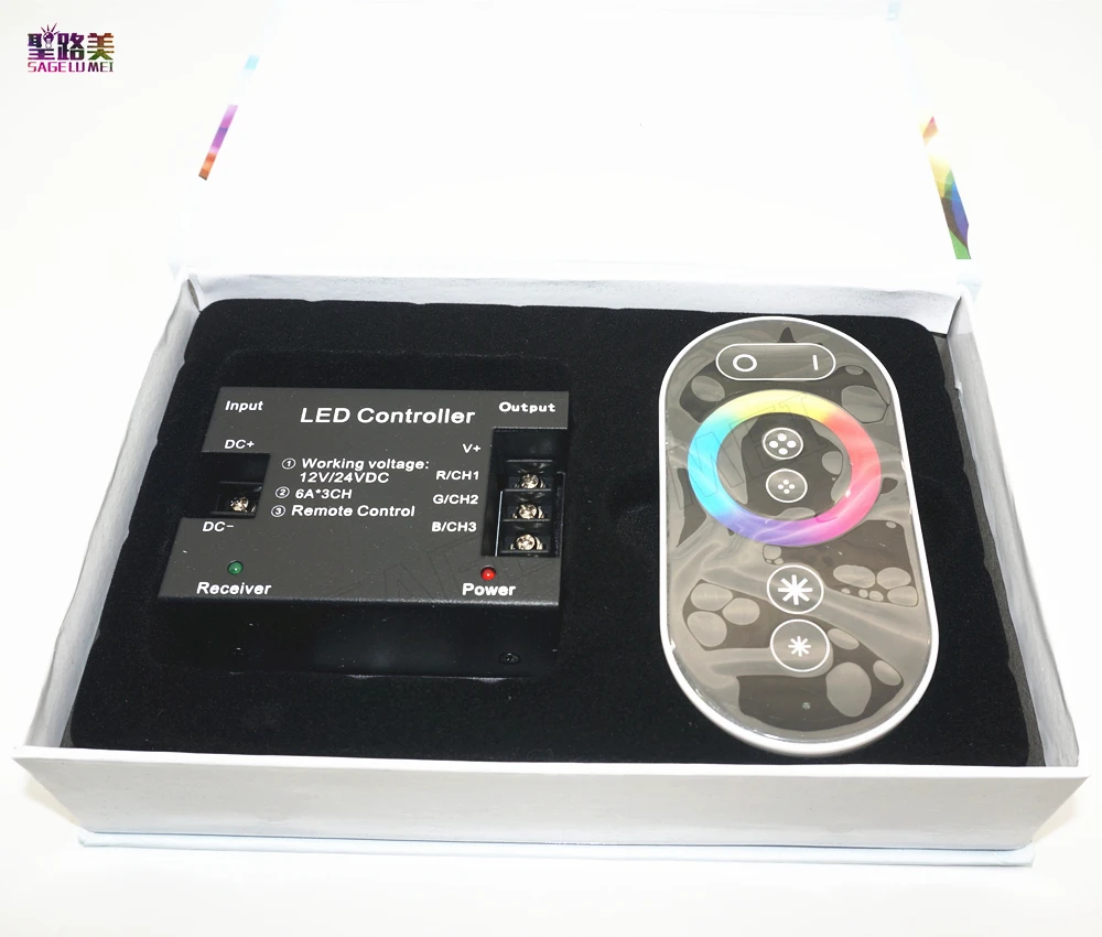 Бесплатная доставка Компактная Беспроводная сенсорная панель с радиочастотным