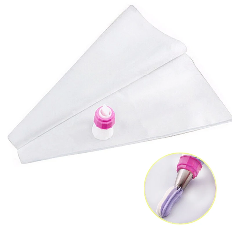 Двойной Два цвета торт десерт глазурь трубопроводов мешок крем Кондитерские