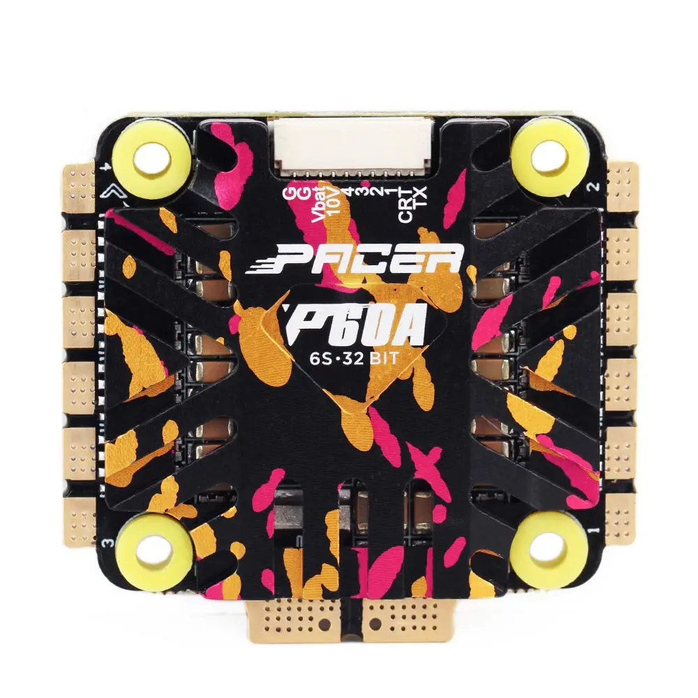 T MOTOR VELOX PACER V45A V2 P50A 4in1 ESC с диагональю экрана 3 6S Lipo 32BIT 10V/2A BEC Скорость контроллер