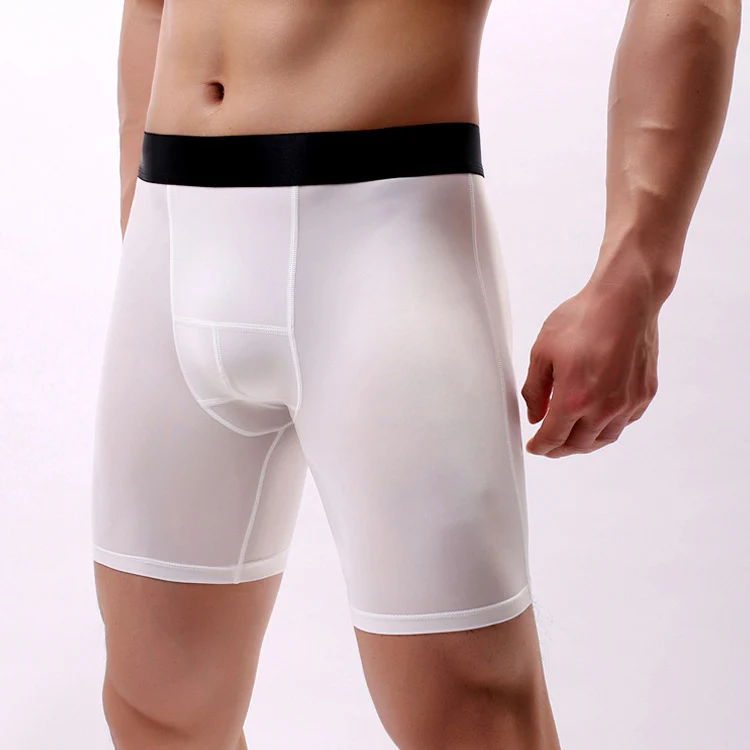 

Men Gauze Shorts Underwear Boxer Homme Underpants Ice Silk Boxer Calvin Ethika Men Boxer Shorts Brand Men
