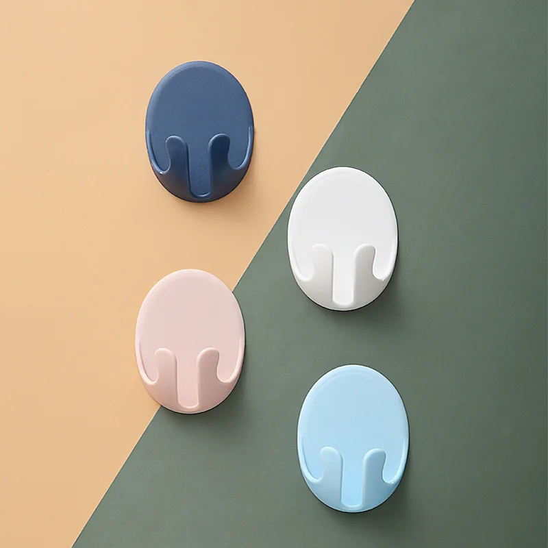 Nordic Style Free Punching Power Cord Plug Hook Key Holder Phone Rack Kitchen Storage Bathroom Accessories Home Decoration | Дом и сад