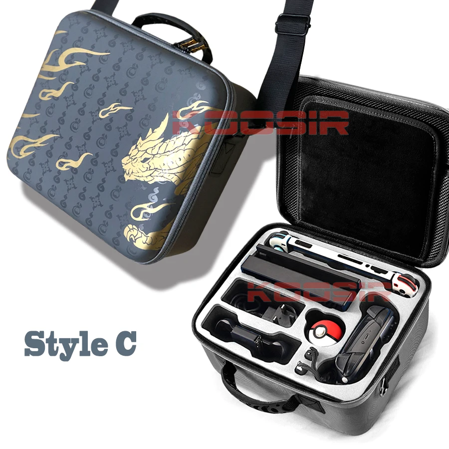 

2021 Nintend Switch NS Accessories Console Deluxe Carrying Storage Case Nitendo Portable Cover Suitcase for Nintendo Switch Bag