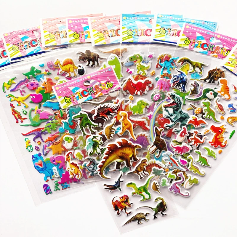 10/20/30 hojas al azar de 3D pegatinas para ni&ntilde;os de Puffy DE LOS NI&Ntilde;OS DE LA ESCUELA profesor regalos de recompensa m&oacute;vil tel&eacute;fono Decoraci&oacute;n,pegatinas dinosaurio ni&ntilde;os,vinilo decorativo pared,aesthetic stickers,de pe-3