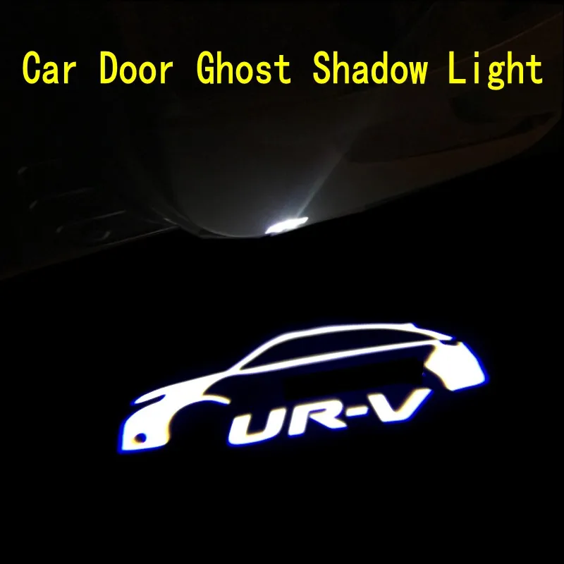 

2pcs Logo For 2017-2021 urv UR-V LED HD Car Door Light Projector Ghost Shadow Light Welcome Light Courtesy Atmosphere Light