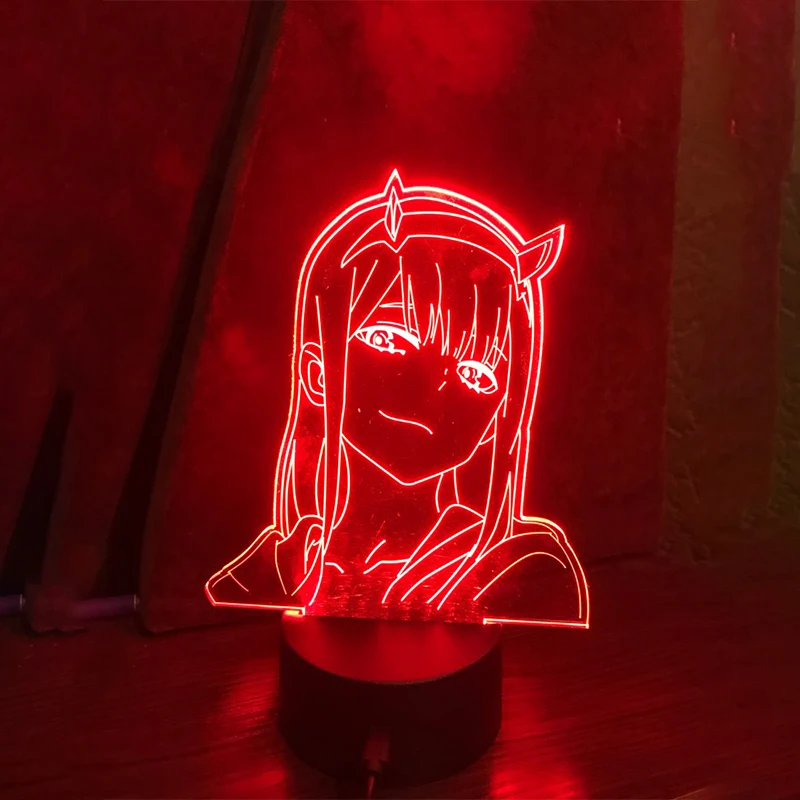 

Anime 3d Lichten Nul Dubbele Foto Nachtlampje Kinderen Slaapkamer Ingericht Licht Comic Gift Nachtlampje Gratis Verzending