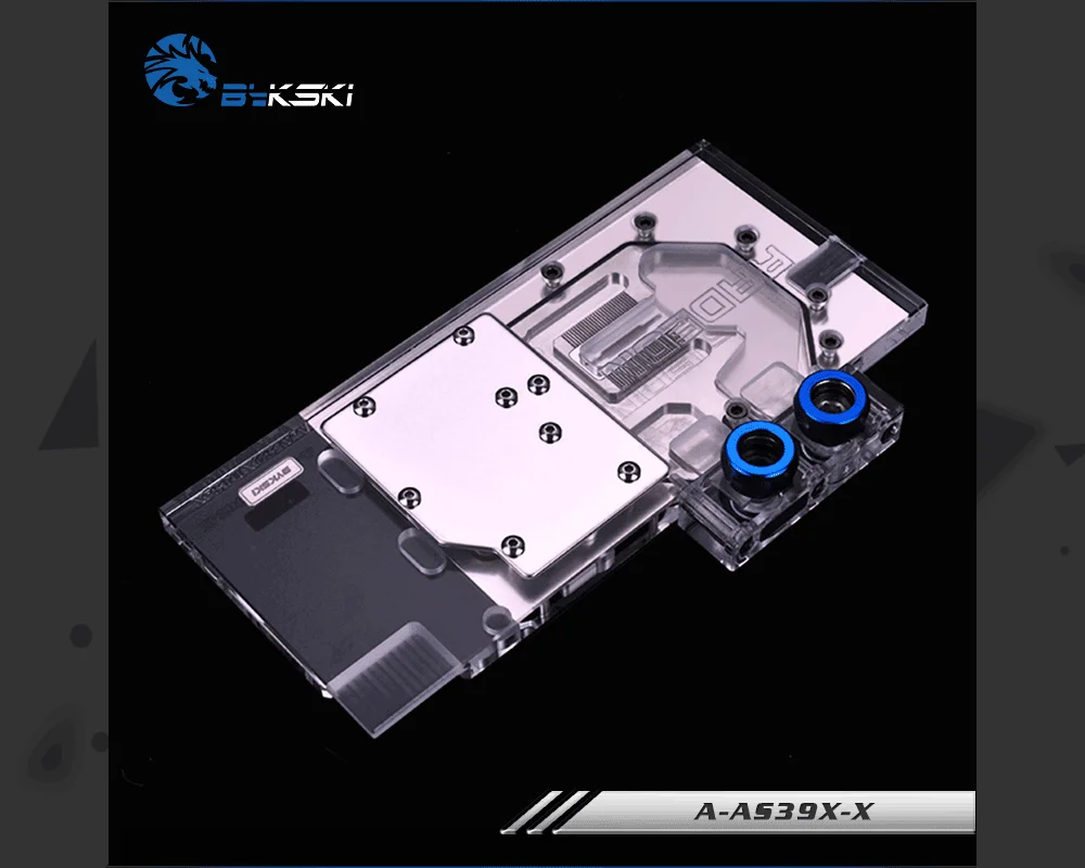Bykski A-AS39XDC3-X, полное покрытие видеокарты блок водяного охлаждения RGB/RBW для Asus STRIX R9 390 DC3OC 8GD5 Gaming