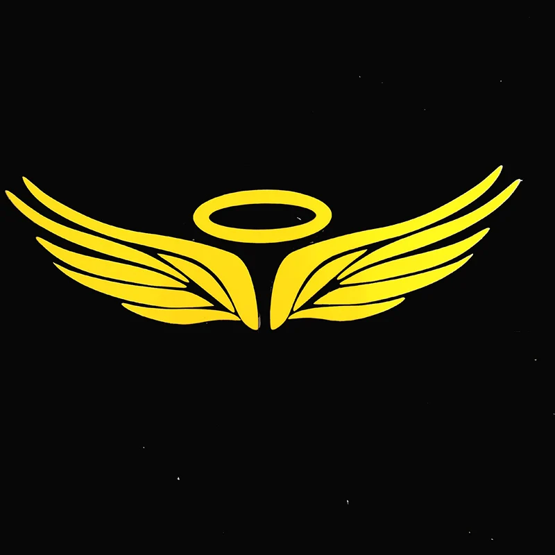 Персонализированные дневные фотообои с ангельскими крыльями водонепроницаемое