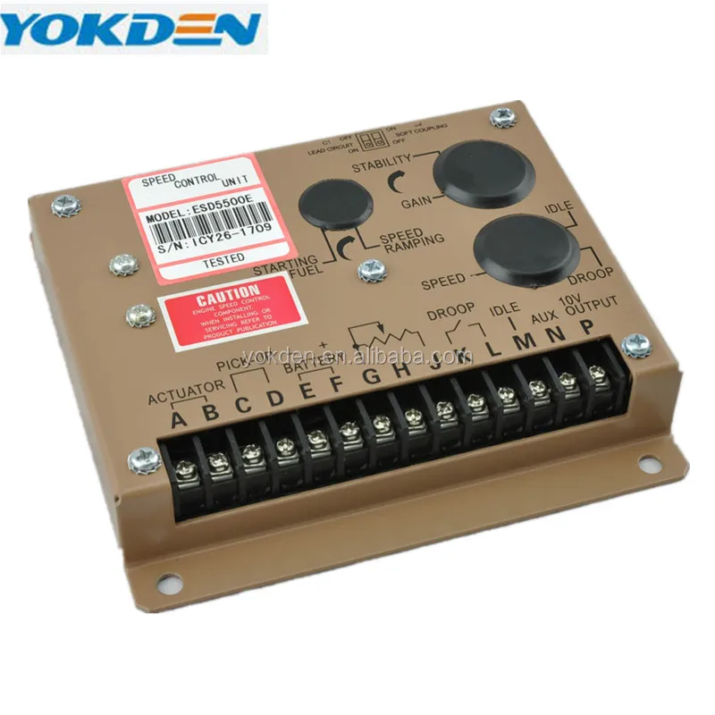 

Speed Control Unit ESD5500E Electronic Engine Governor