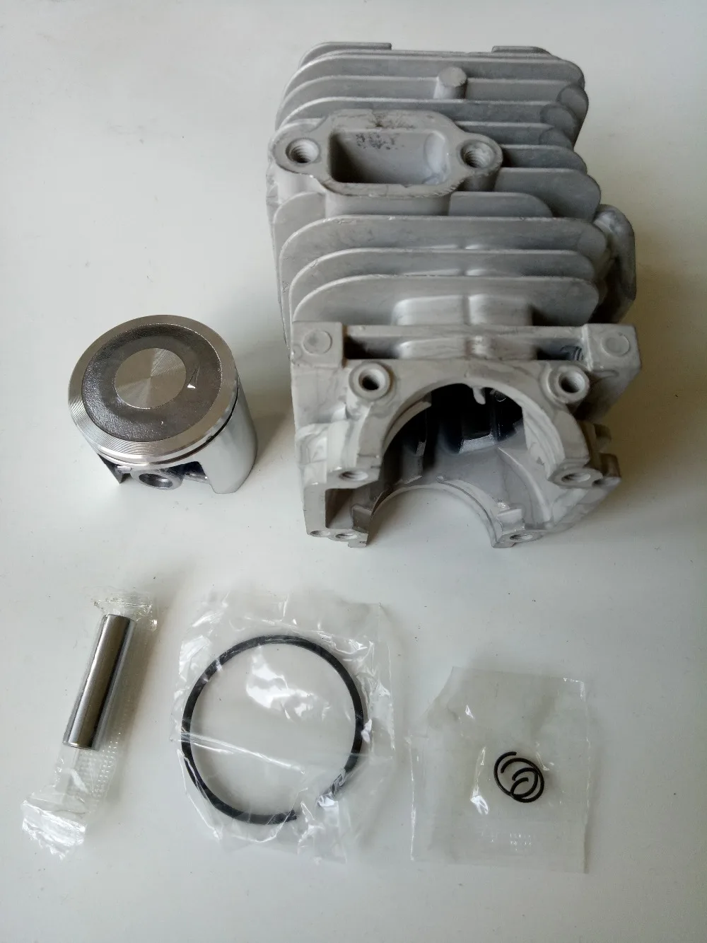 39 мм CS350 цилиндра набор для ECHO 350-WES CS-350WES CS350TES CS-351 35.8cc 1" 16" цепная пила ZYLINDER поршневый кольцевой штифт в сборе