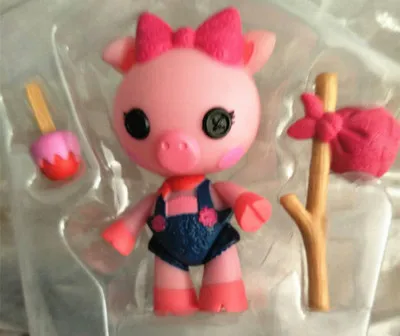 Куклы Lalaloopsy с аксессуарами, Мини-куклы для девичьего игрушечного домика каждый уникальный - Цвет: Многоцветный